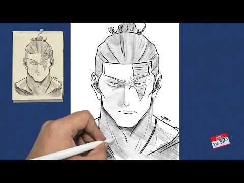 LINEART #52 CÓMO DIBUJAR A AOI TODOU "PASO A PASO" | JUJUTSU KAISEN