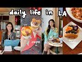 weekly vlog 🐌 upcoming europe trip, creme brûlée crepe, trying escargot, infinity room, exploring LA