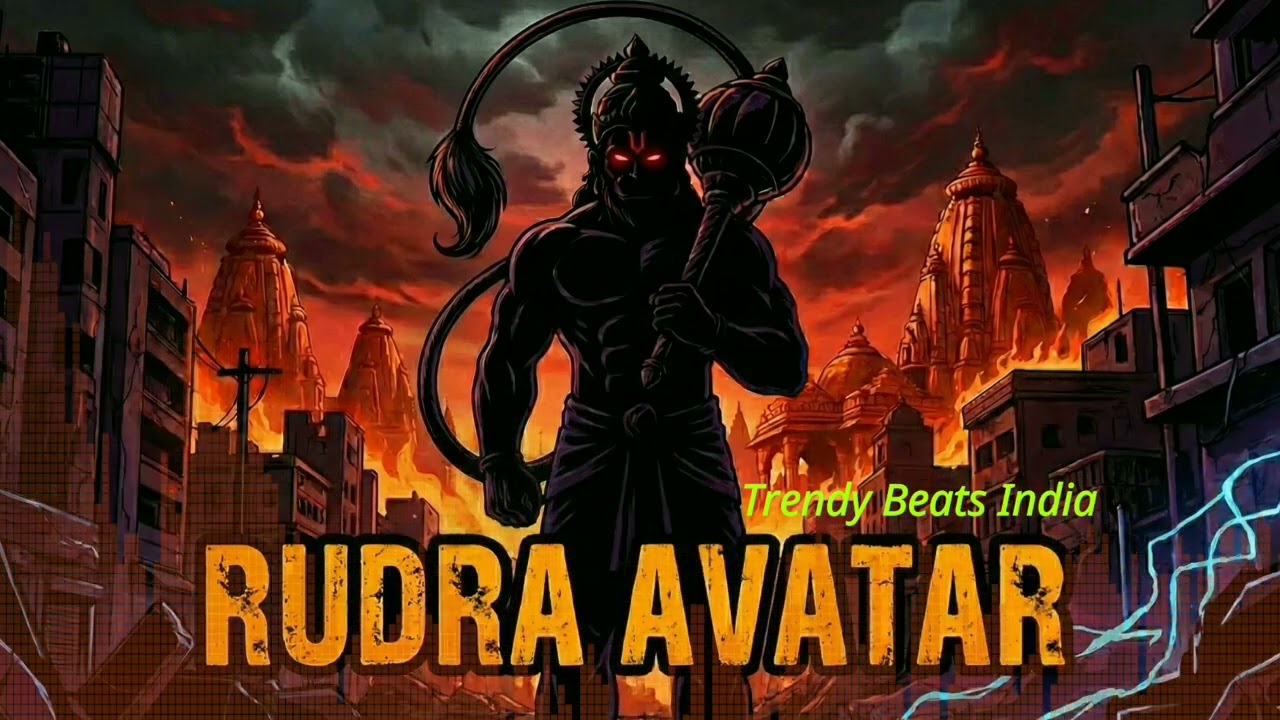 ​POWER OF HANUMAN! 🚩 Rudra Avatar | Trendy Beats India