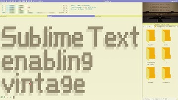 Sublime Text - enabling vintage