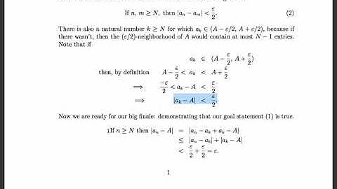 All your Cauchy sequences are convergent.
