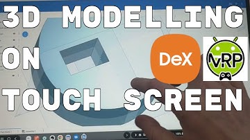 OnShape 3D Modelling on WIMAXIT touch screen monitor | Samsung DeX Videos