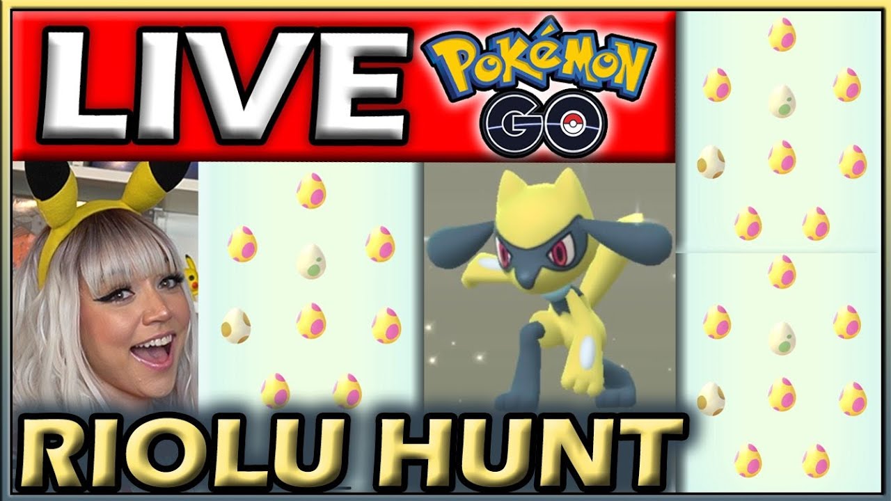 PART 2: SHINY RIOLU HUNT LUNAR NEW YEAR EVENT POKÉMON GO! - YouTube