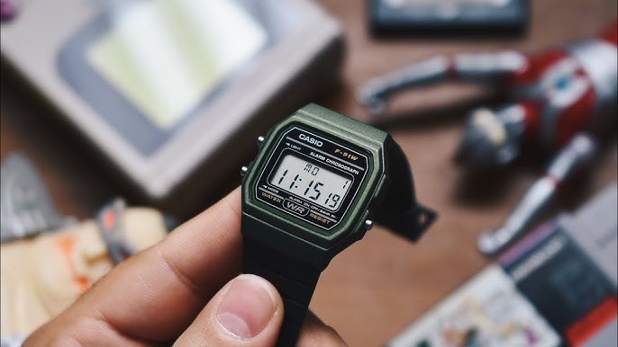 Casio F-91W Watch Review - 12&60