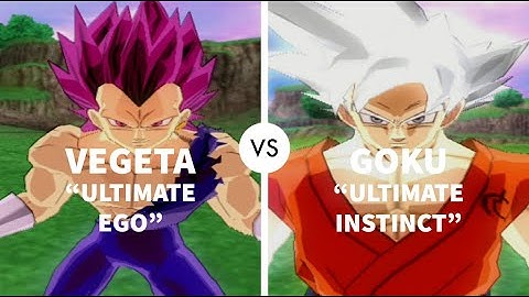 Ultra Ego Vegeta VS Ultra Instinct Goku | Dragon Ball Z: Budokai Tenkaichi 3 Mod