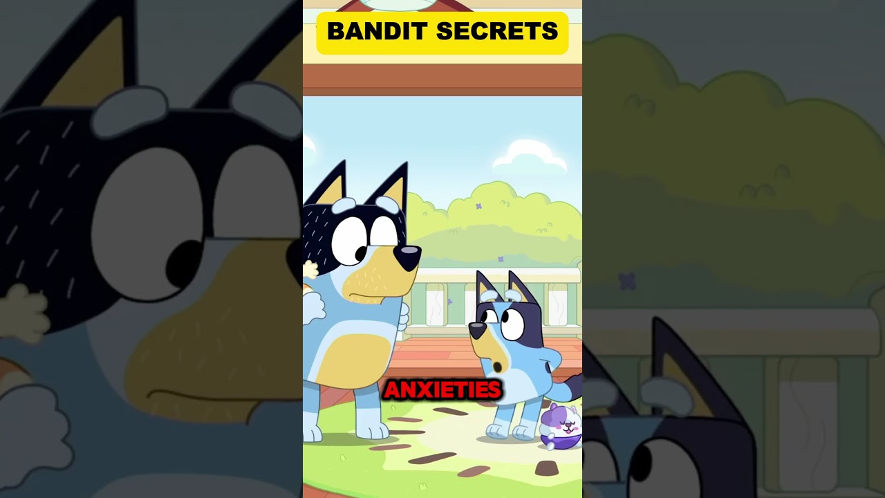 Did you know about Bandit's secret playing with the Bluey and Bingo?