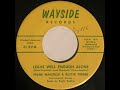 Frank Wakefield & Buster Turner - Leave Well Enough Alone - 1957