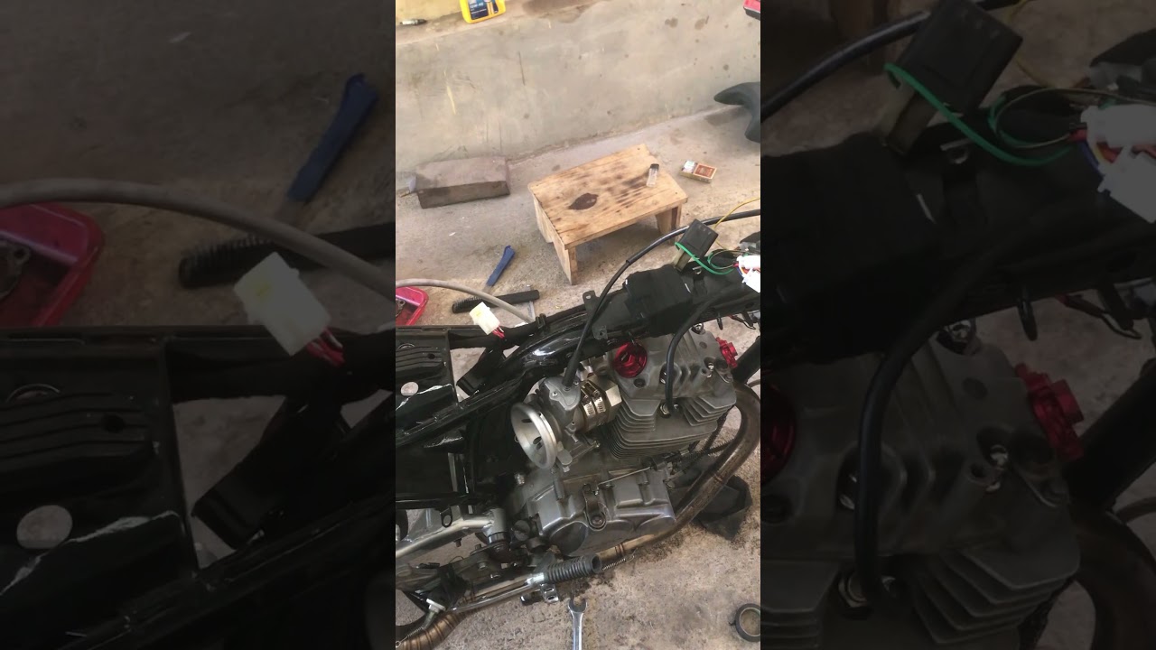 Tes kekuatan megapro bore up 200cc