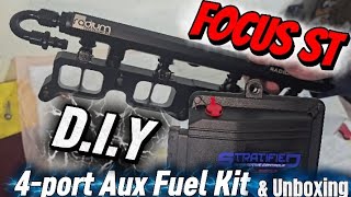 Focus ST - 4port Aux Fuel | *DIY* - *Unboxing Stratified Aux Controller Kit* 