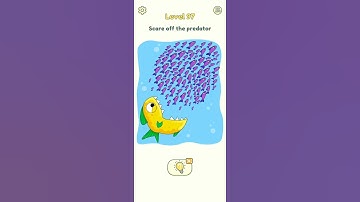 Answer Games DOP 2 Level 97 | Delete One Part Level 97 Walkthrough Solution Scare Off The Predator