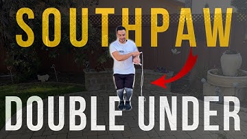 🔥SLICK Double Under Variation for BEGINNERS! | SOUTHPAW DOUBLE UNDER TUTORIAL