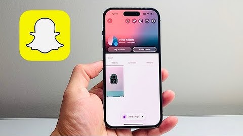 How To Edit Public Profile on Snapchat