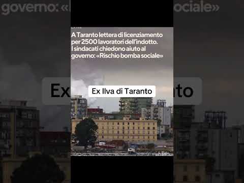 Video I giudici confermano il blocco dell'area a caldo dell'ex Ilva di Taranto