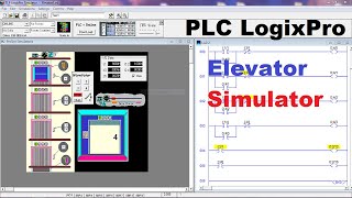 PLC LogixPro Elevator Simulator screenshot 2