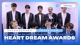 [ENG SUB] 231016 ZEROBASEONE Heart Dream Awards Waiting Room Interview