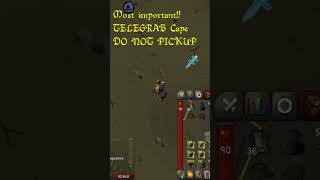 Getting 99 Hunter On UIM And Keeping Untrimmed First 99 Cape!  #oldschoolrunescape #osrs #shorts