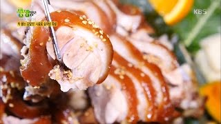 2TV 생생정보 - 착 붙는 감칠맛! 사골로 삶아낸 ‘족발’.20161021