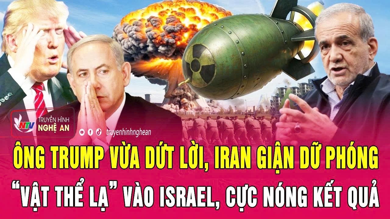Thời sự 6/3: Ông Trump vừa dứt lời, Iran giận dữ phóng “vật thể lạ” vào Israel, cực nóng kết quả