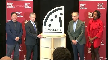 Scientists set Doomsday Clock closer to midnight