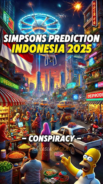 The Simpsons Ramalkan Chaos di Indonesia Tahun 2025! 🇮🇩