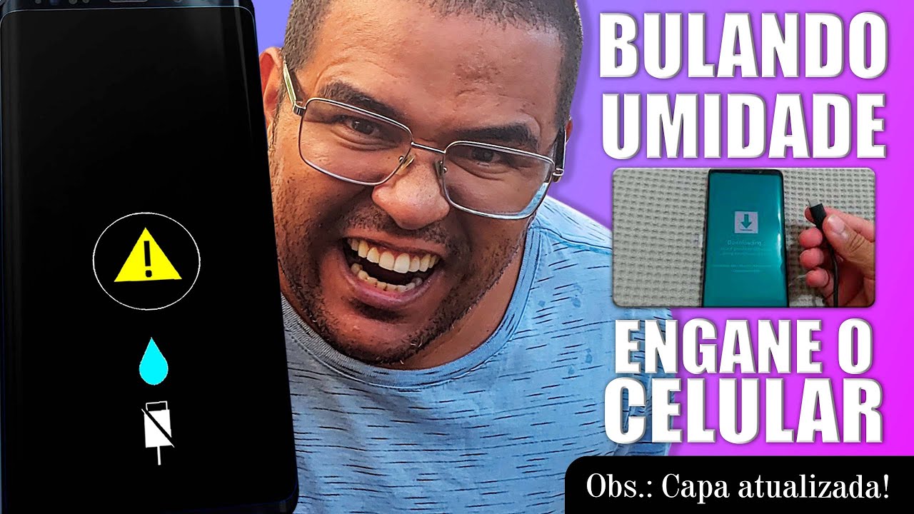Como burlei o problema de umidade na porta do carregador do Samsung S9 Plus!