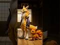 DIGIPOKÉ FUSION｜Vulpix × Renamon Realized#digimon #pokemon #數碼寶貝 #寶可夢 #vulpix #anime #renamon