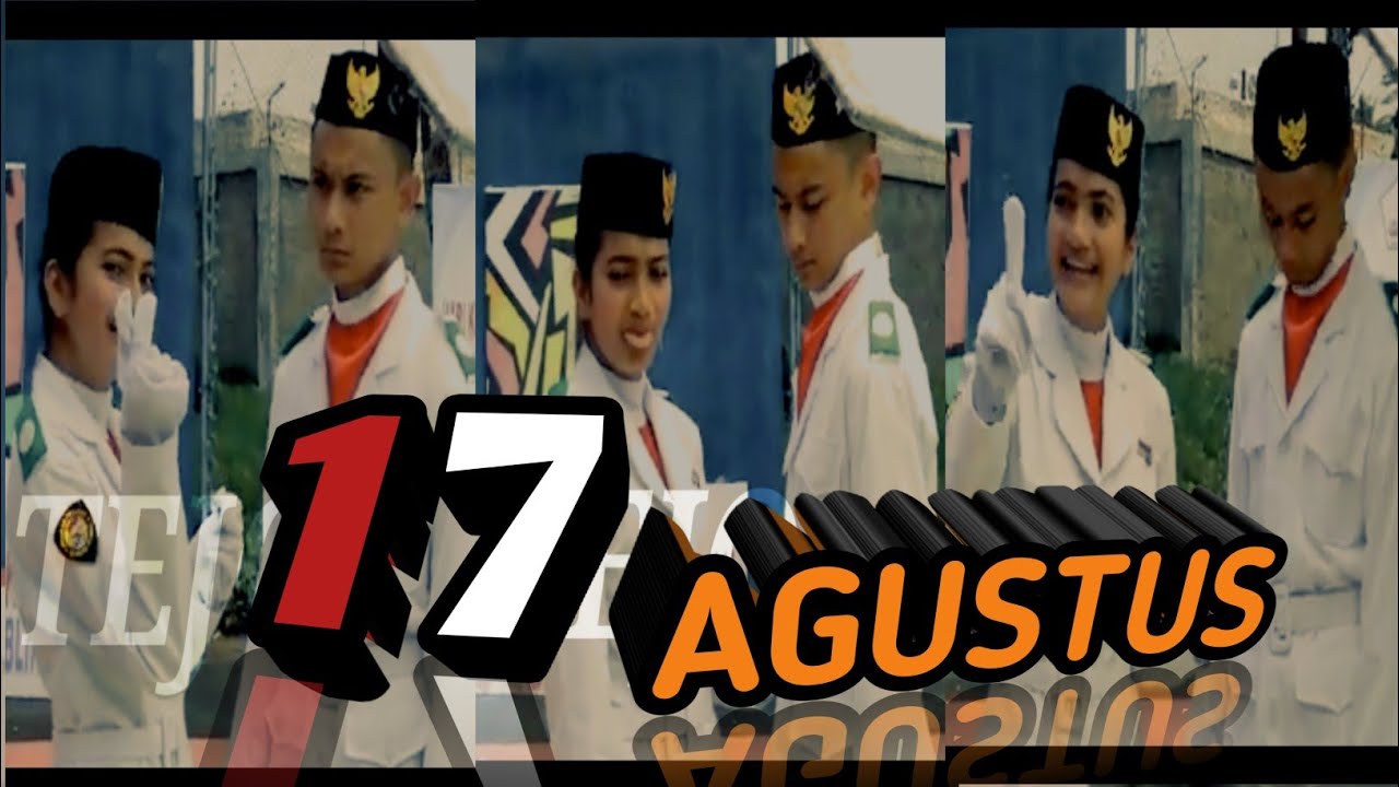 Upacara meperingati 17 agustus ala anak2 dari jendela smp
