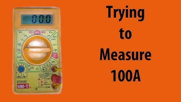 Measuring 100A through a normal multimeter -- Its About Everything