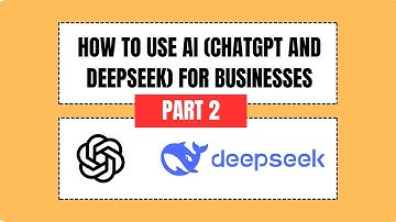 How to Use AI for businesses Part 2 - Free Digital Skills Training 2025
