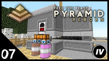 FTB Pyramid Reborn - Ep 7 - Refined Storage & Stonework Factory