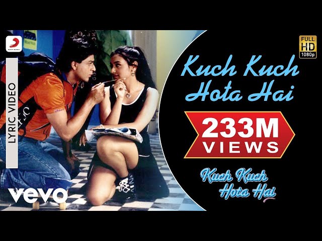 Kuch Kuch Hota Hai - Title Track | Lyric Video | Shahrukh Khan, Kajol, Rani Mukerji class=