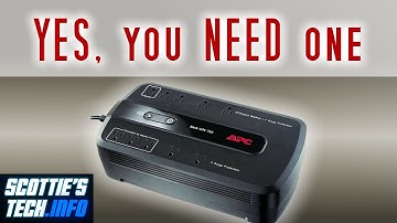 Why you need a battery backup for your PC