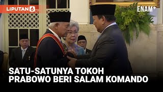 Download Lagu Terima Tanda Kehormatan, Tokoh ini Satu-satunya Penerima Salam Komando Prabowo | Liputan6 MP3 Download Lagu Terima Tanda Kehormatan, Tokoh ini Satu-satunya Penerima Salam Komando Prabowo | Liputan6 MP3
