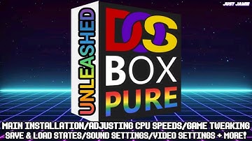 DOSBox Pure Unleashed Complete Easy Setup Guide #msdos #dos #dosbox 
