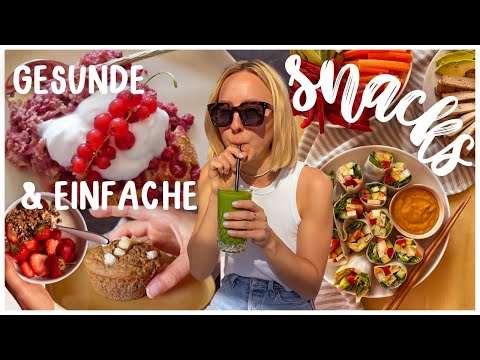 Video: 7 Leckere Snacks Für Eine Diät While