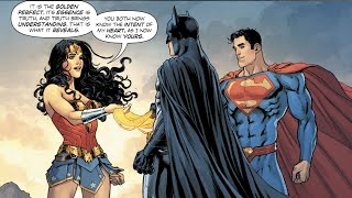 Batman & Superman Meets Wonder Woman For First Time