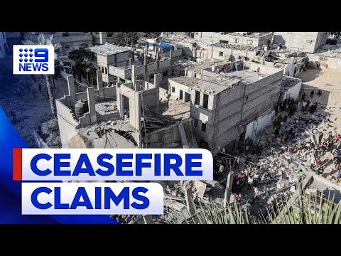 Reports a five-day ceasefire is being negotiated in Israel-Hamas war | 9 News Australia