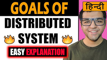 Goals of Distributed System in Hindi | Distributed Computing in Hindi