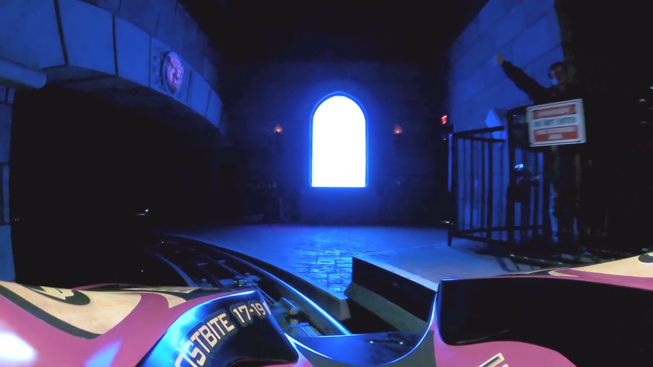 Darkoaster On Ride POV [Busch Gardens Williamsburg]