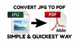 How To Convert JPG To PDF | Without Converter | Offline | Image To PDF | Free & Quickest Way