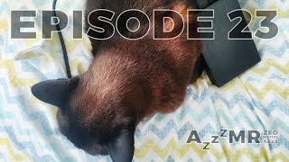 A💤MR on Zed Digital - Episode 23 (soft spoken ASMR, bird/cicada sounds, reading, unboxing, piano) screenshot 4
