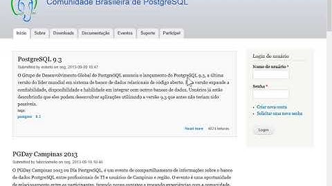 T2Ti ERP 2 0  Preparação do Ambiente - PostgreSQL 01