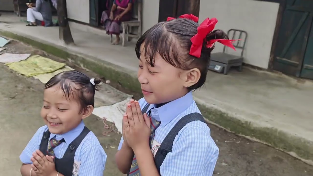 First day of school (buini) 🏫🎒 At school// 