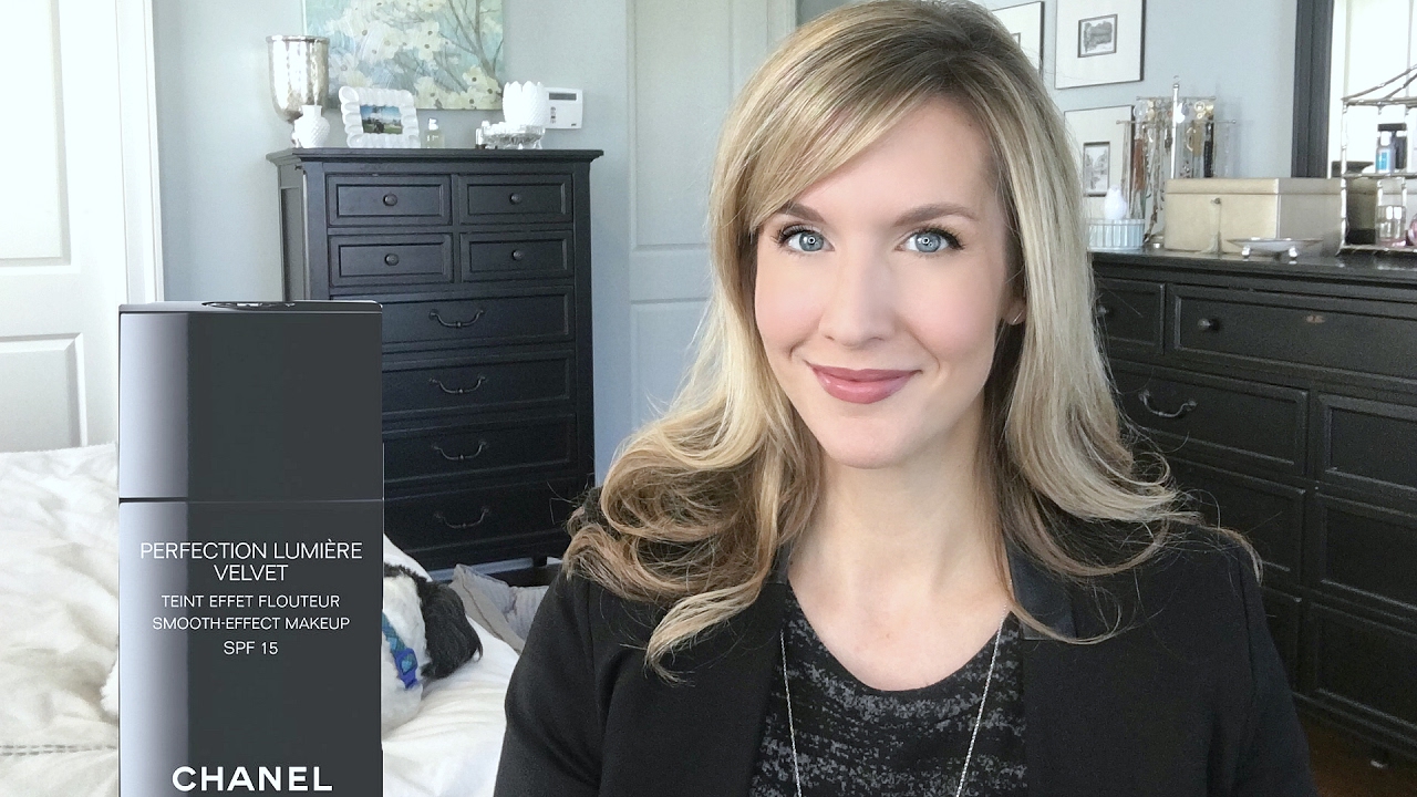 CHANEL PERFECTION LUMIERE VELVET Foundation  Dry Skin Review & Full Day  Wear Test 
