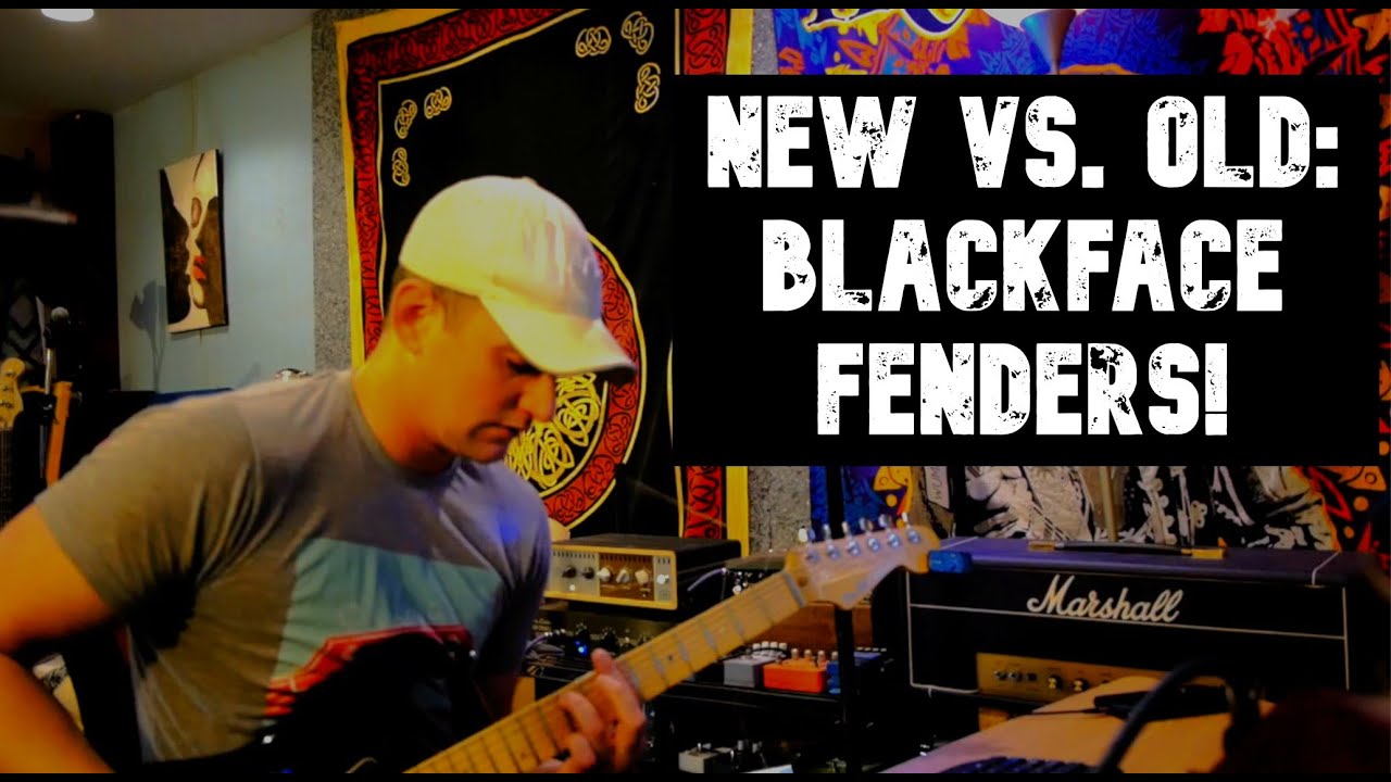 New vs. Old Blackface FENDER shootout! YouTube