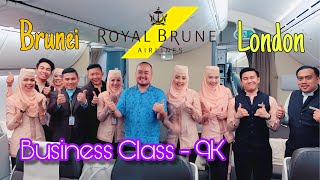 Business Class Brunei to London | 787-8 | BI 003 | Royal Brunei Airlines [Excellent Crew]