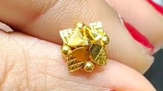 ll GOLD NOSE PIN PRICE IN BD ll GOLD NOSE PIN COLLECTION ll GOLD NOSE PIN DESIGN ll GOLD NOSE PIN ll