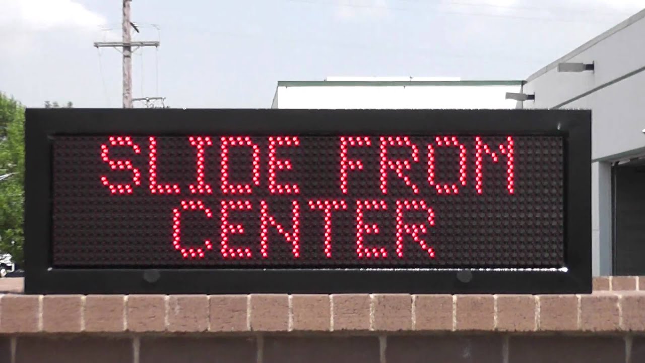 SRX LED Matrix Displays by Electronic Displays Inc.