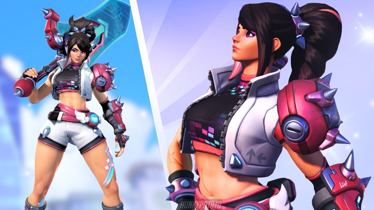 Vendetta Pixel Fighter Skin (4k No Commentary) Overwatch