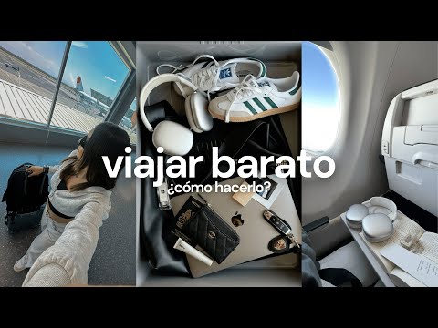 ¿Cómo viajar con poco dinero? 🌎 ✈️ | encontrar vuelos, entrar a salas VIP gratis, ahorrar en comida